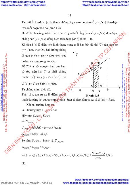 Phát triển năng lực giải quyết vấn đề qua khai thác các bài toán có nội dung thực tiễn thuộc chủ đề Nguyên hàm - Tích phân