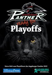 Augsburger Panther ready for Playoff 2019