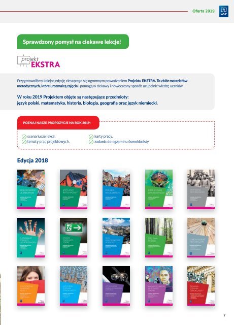 Oferta 2019 od WSiP dla Szkół podstawowych