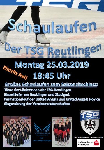 Schaulaufen Eiskunstlauf 25 03 2019