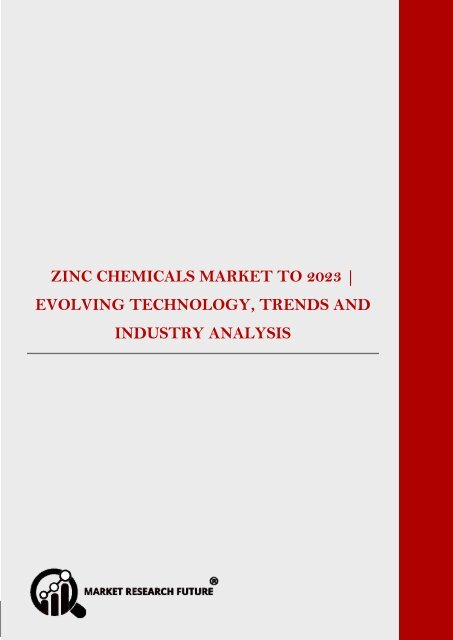 Zinc chemicals market