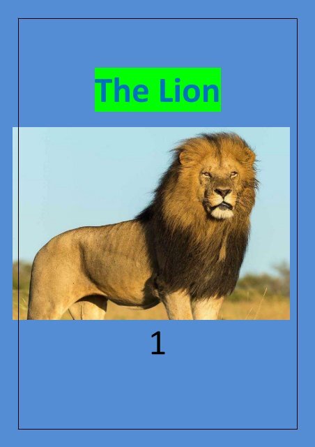 The Lion 3