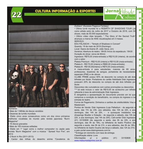 JORNAL DE  CARNAVAL 2019