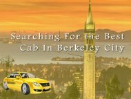 Berkeley cab- Yellow Airport Cabs 