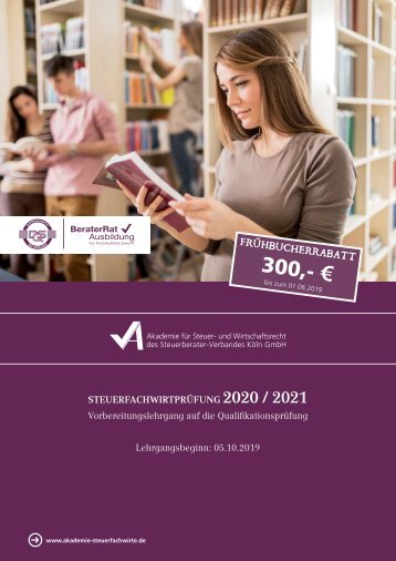 Steuerfachwirtprüfung 2020 I 2021