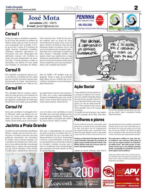 Jornal Volta Grande | Edição 1155 Região