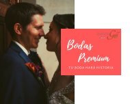 Catálogo BODAS PREMIUM