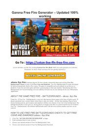 Ceton Live Free Fire Hack