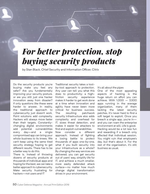 Cyber Defense Magazine - Annual RSA Conference 2019 - Print Edition