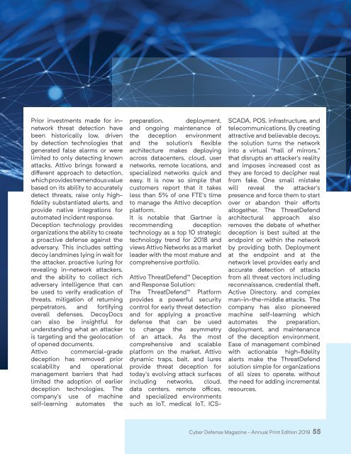 Cyber Defense Magazine - Annual RSA Conference 2019 - Print Edition