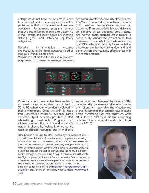 Cyber Defense Magazine - Annual RSA Conference 2019 - Print Edition