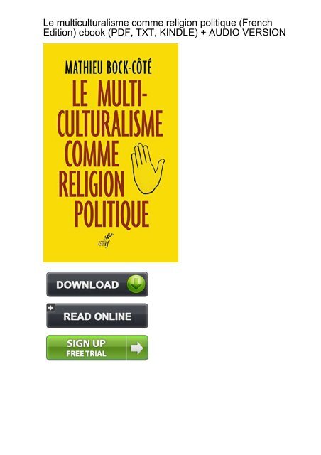 religion et politique pdf