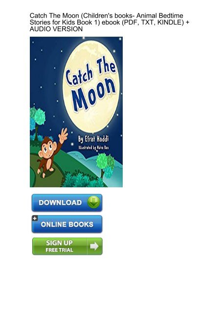 RESPONSIVE) Download Childrens books Animal Bedtime Stories ebook eBook PDF