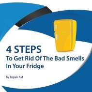 Get Rid Of The Bad Smells In Your Fridge