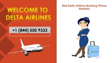 Dial Delta Airlines Booking Phone Number