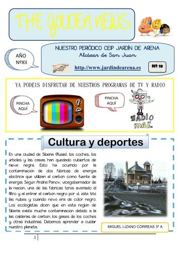 THE GOLDEN NEWS. Nº 18. 2018/2019