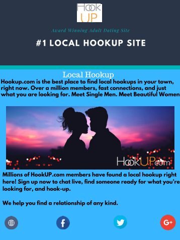 #1 Local Hookup Site