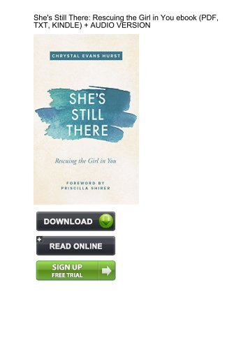 (RADIANT) Download Shes Still There Rescuing Girl ebook eBook Mobi