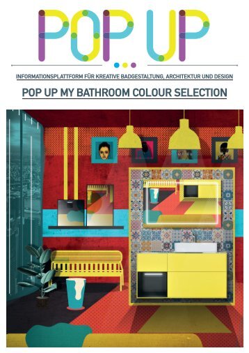 Colour Selection - Trendbuch Pop up my Bathroom | Ausgabe 01/ 2019 ISH2019