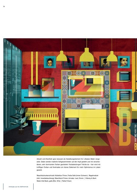 Colour Selection - Trendbuch Pop up my Bathroom | Ausgabe 01/ 2019 ISH2019