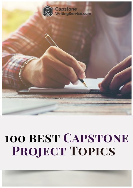 capstone project driver z topics