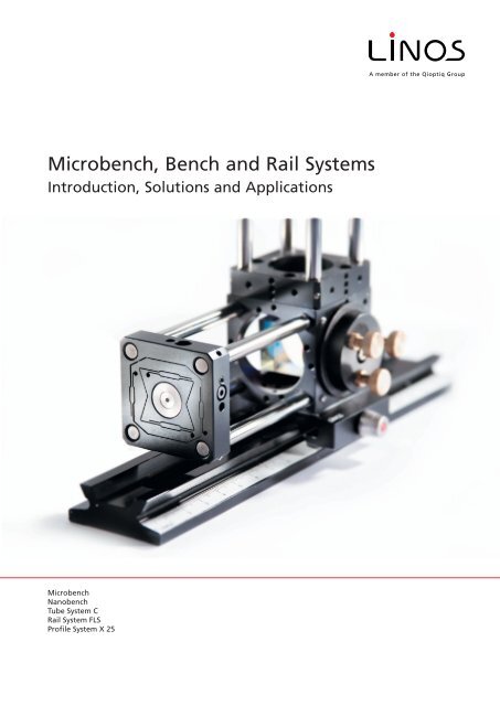 Microbench Bench And Rail Systems Qioptiq Q Shop