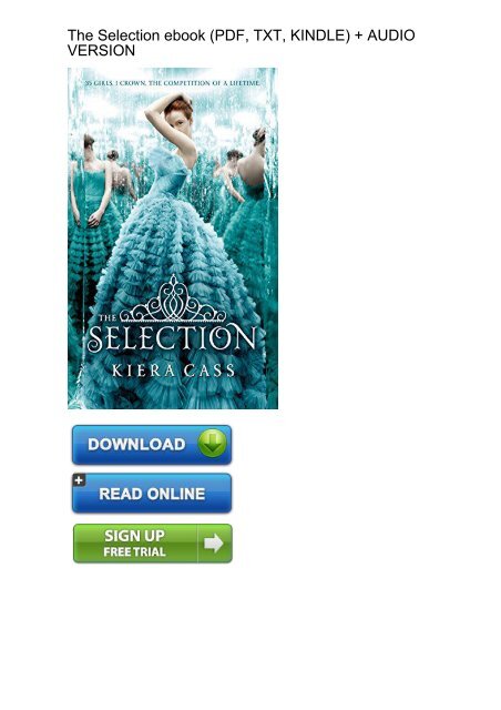 (SUPERB) Download Selection Kiera Cass ebook eBook Mobi