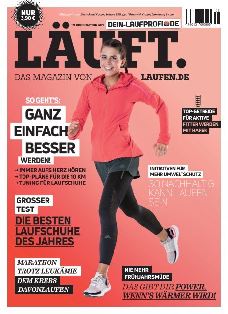 Leseprobe: LÄUFT. März/April 2019