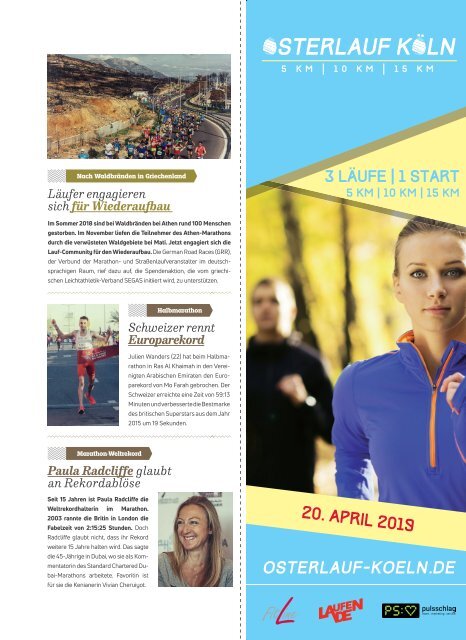 Leseprobe: LÄUFT. März/April 2019