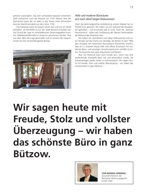 VNW-Magazin - Ausgabe 1/2019