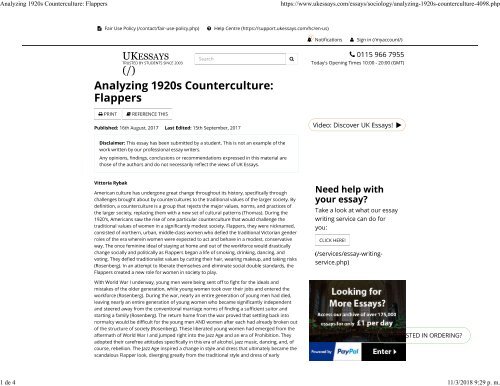 Analyzing 1920s Counterculture_ Flappers
