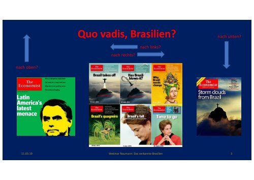 Das verkannte Brasilien - März 2019