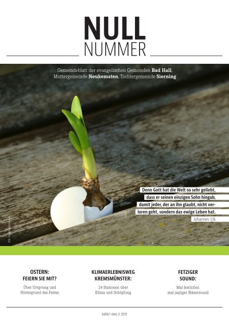 Gemeinsam Glauben // Ausgabe 0 (Null Nummer)