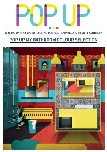 Colour Selection - Trendbook Pop up my Bathroom 01/ 2019 ISH2019