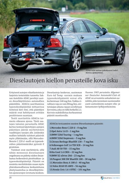 Kuljetus & Logistiikka 1 / 2019