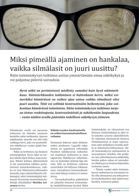 Kuljetus & Logistiikka 1 / 2019