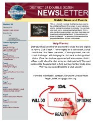 February 2019 Toastmasters District 24 Double Dozen newsletter