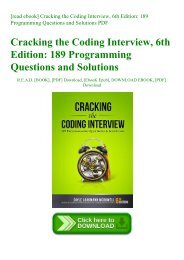 cracking the coding interview pdf download