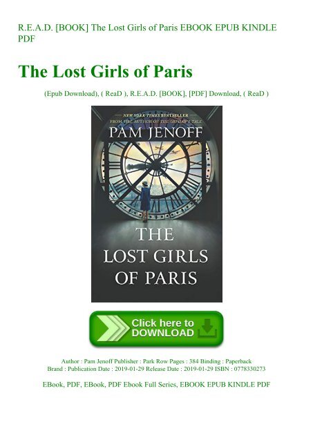 Download Book The lost girls of paris For Free
