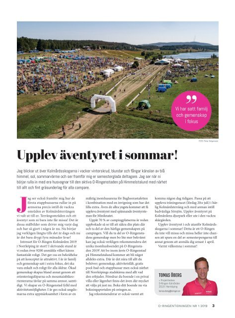 O-Ringentidningen nr 1 2019