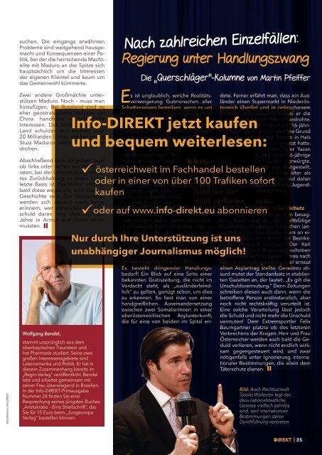 Magazin Info-DIREKT, Ausgabe 25