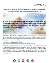 Machine to Machine (M2M) Connections Market 