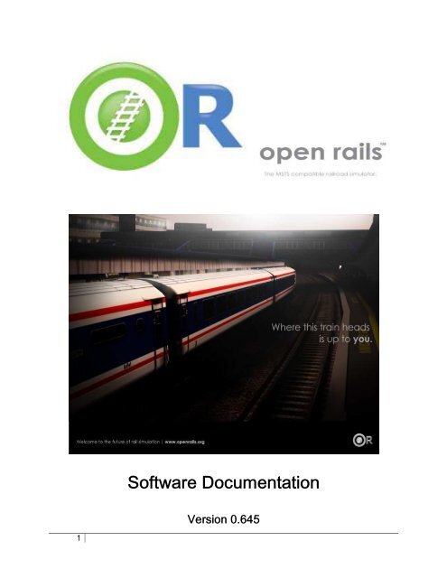 Installation Procedure - Open Rails