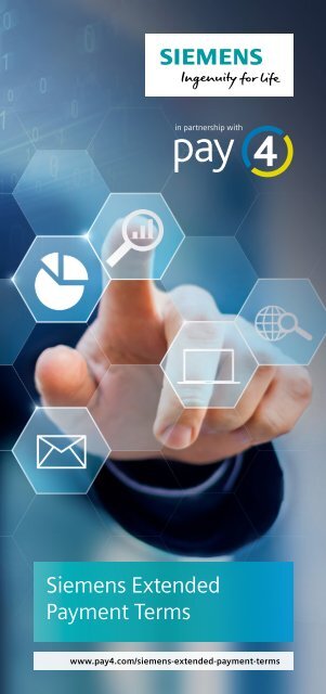 Siemens Extended Payment Terms in Partnership with pay4