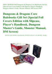 D&d 5th edition monster manual pdf