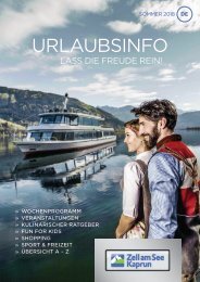 Urlaubsinfo Sommer