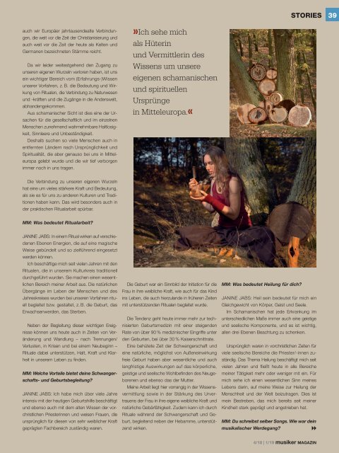 Musiker Magazin 4/2018 | 1/2019