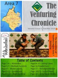 Venturing Chronicle V4 I5