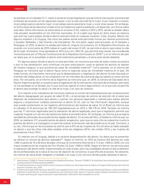 Primer informe regional sobre la implementación del Consenso de Montevideo sobre Población y Desarrollo