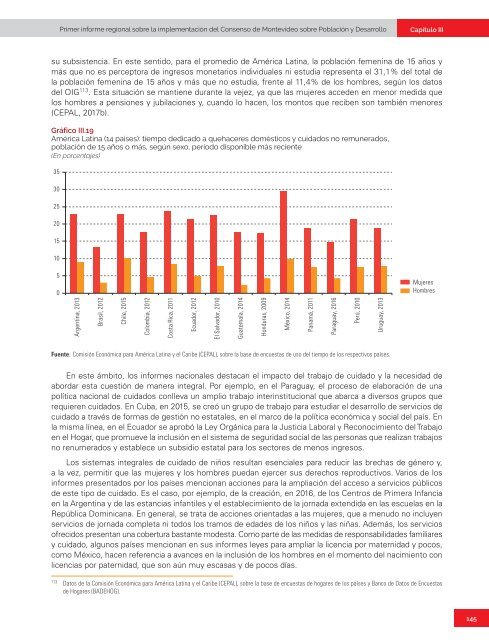 Primer informe regional sobre la implementación del Consenso de Montevideo sobre Población y Desarrollo